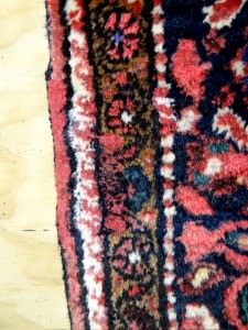 Reweaving rugs is necessary to fix holes, as done by Kamran's Oriental Rug Bazaar in Sacramento